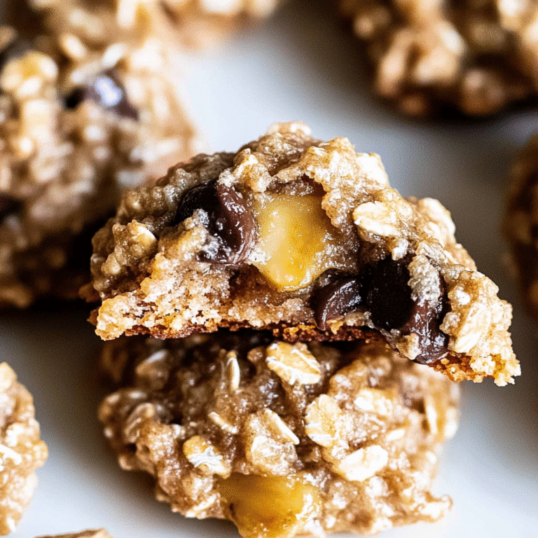 Banana Oatmeal Cookies with Ripe Bananas