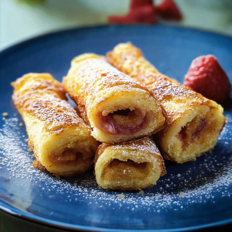 French Toast Roll-Ups with Creamy Filling
