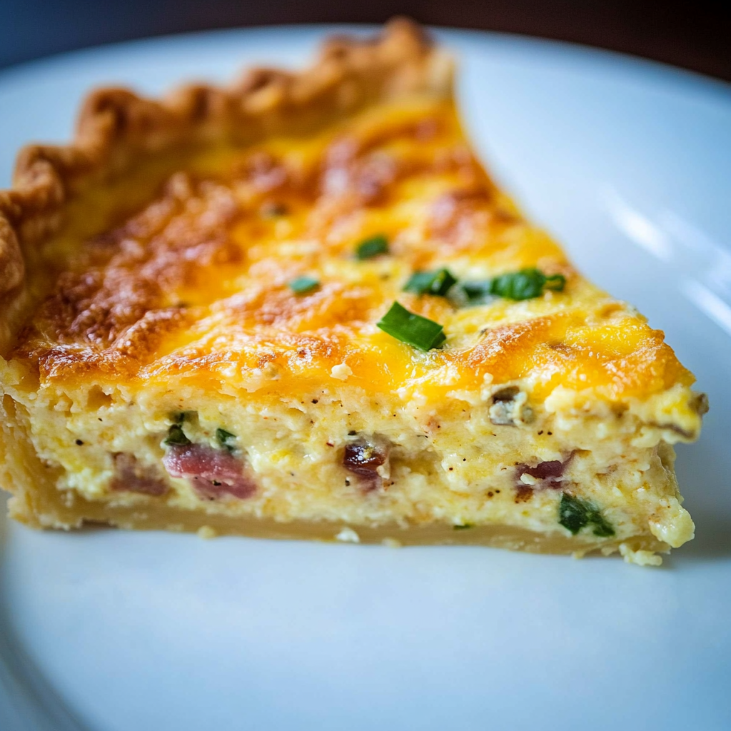 Cheesy Mississippi Sin Quiche Recipe