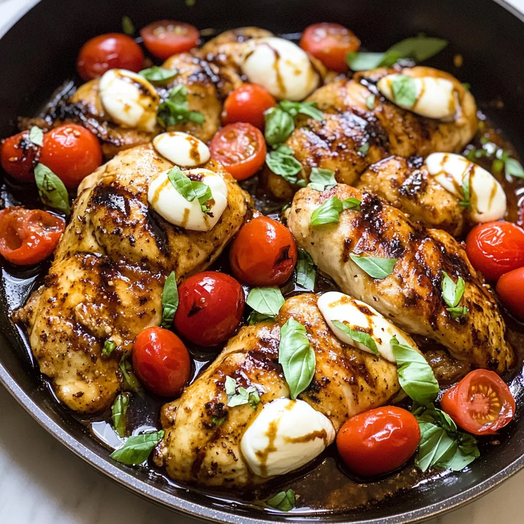 One Pan Balsamic Chicken