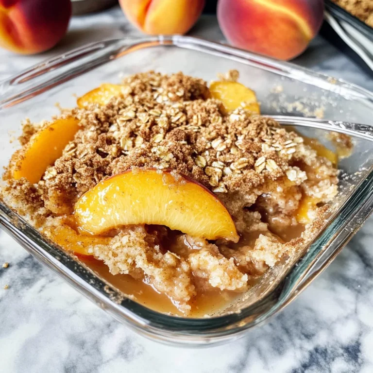 Peach Crisp