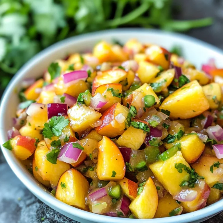 Peach Salsa