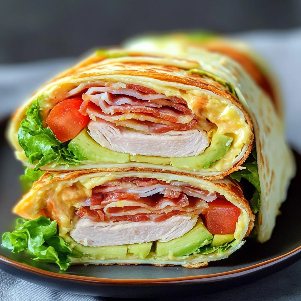 California Turkey Club Wrap