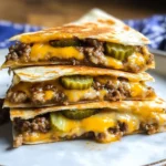 Cheeseburger Quesadillas