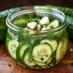 Easy Refrigerator Dill Pickles