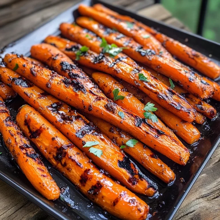 Grilled and Glazed Carrots Recipe