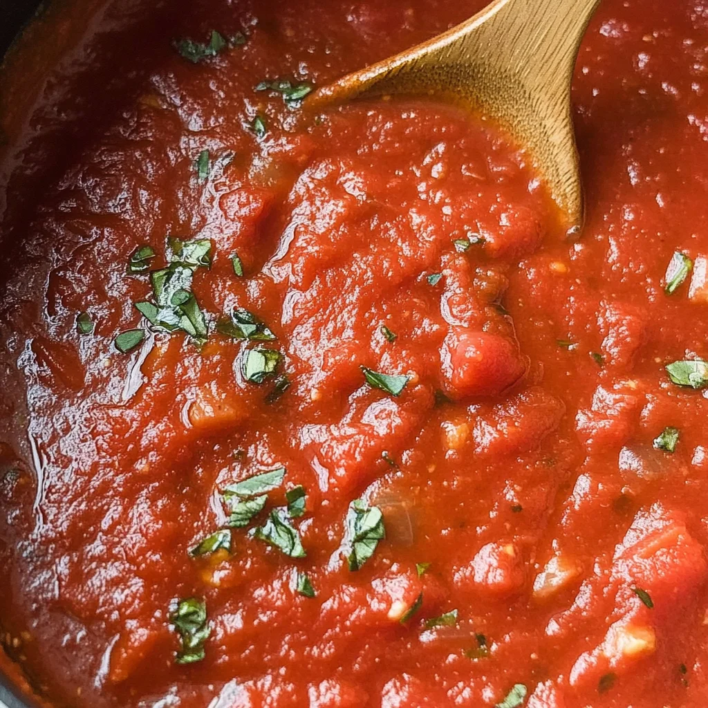 Homemade Marinara Sauce