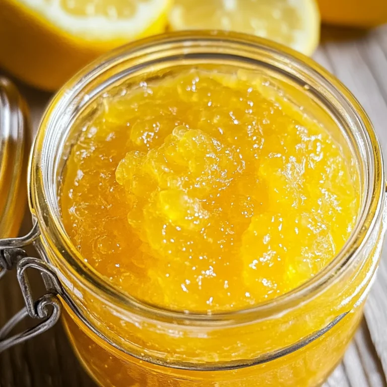 Italian Lemon Jam