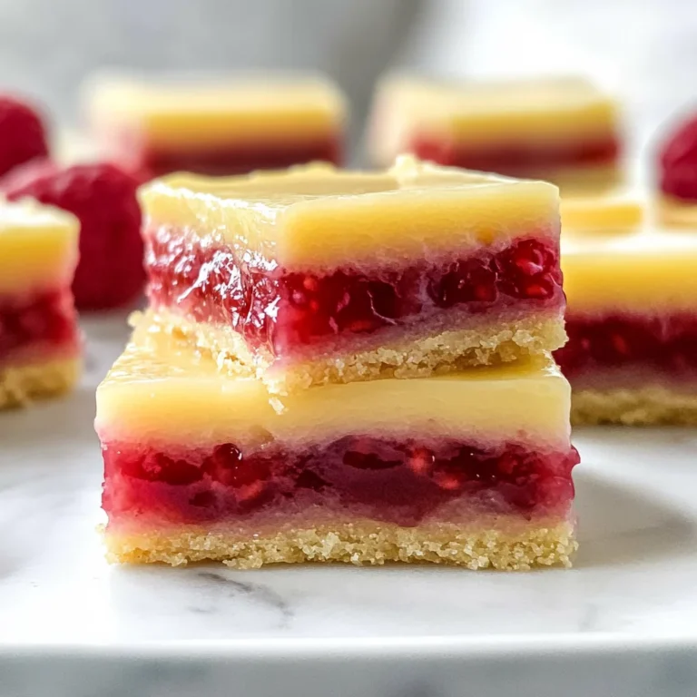 Lemon Raspberry Bars