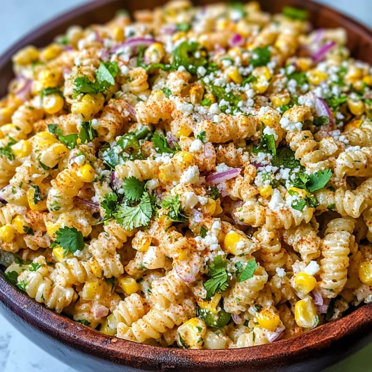 Mexican Street Corn Pasta Salad