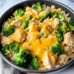 One Pot Chicken Broccoli and Rice