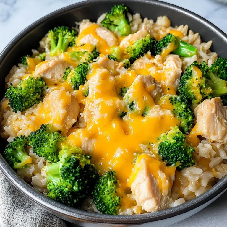 One Pot Chicken Broccoli and Rice