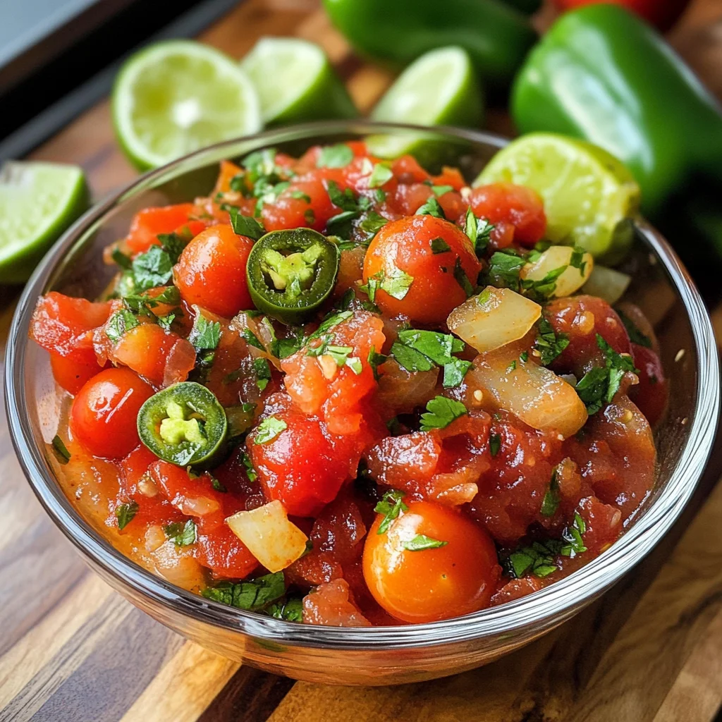 Roasted Cherry Tomato Salsa
