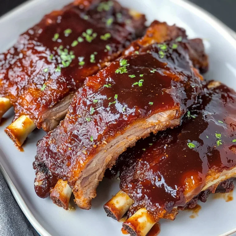 Slow Cooker BBQ Baby Back Ribs