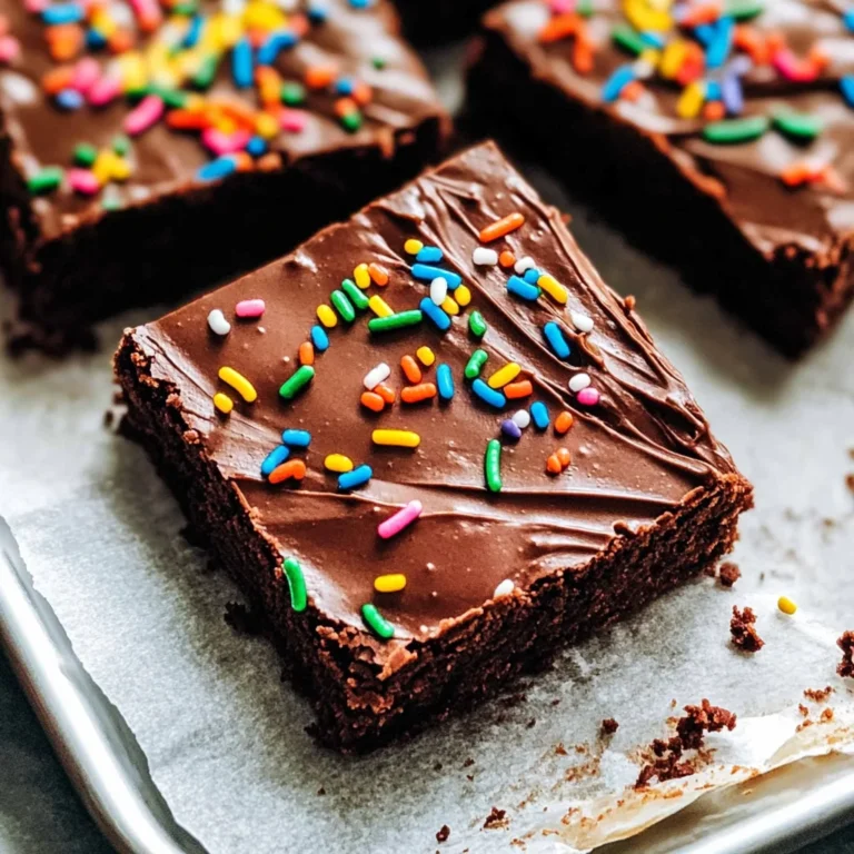 Lunch Lady Brownies