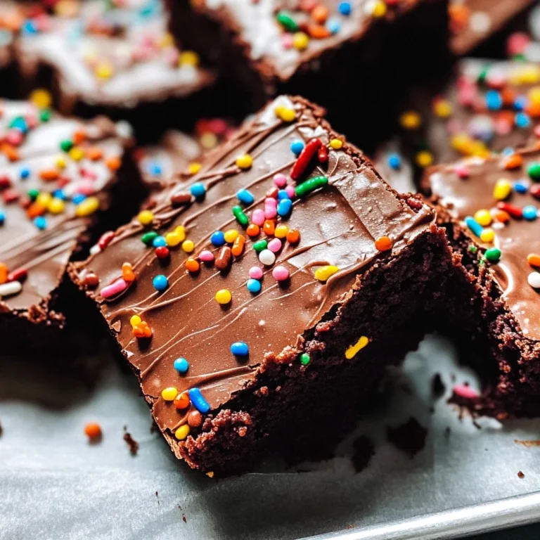 Lunch Lady Brownies
