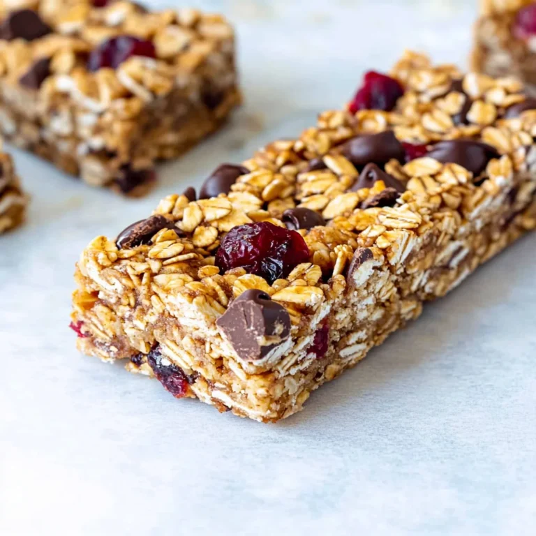 Soft and Chewy Granola Bars