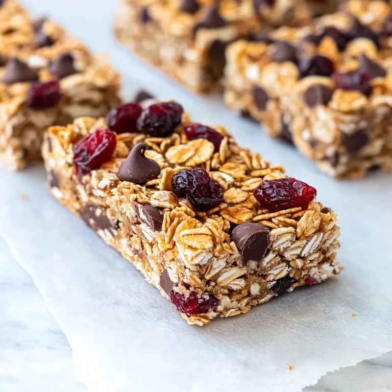 Soft and Chewy Granola Bars